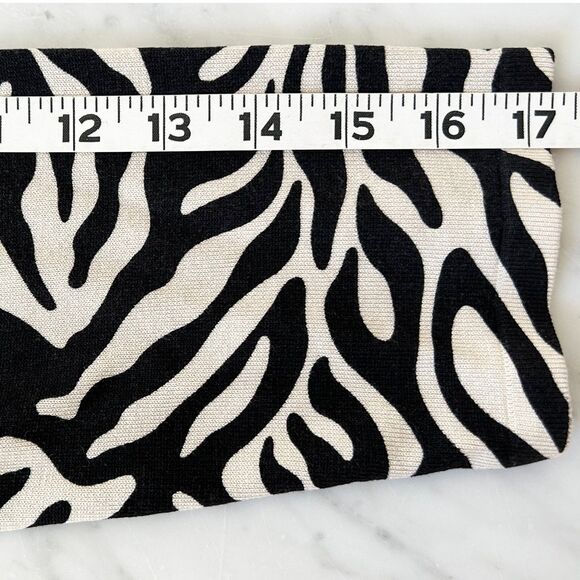 Josephine Chaus Silk Blend Leopard Print Cardigan Sweater - Women's M - Picture 8 of 11